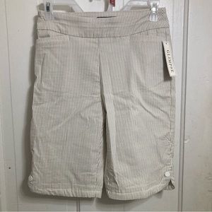 ⚡️ NWT Glimpse striped elastic waist women’s shorts size small